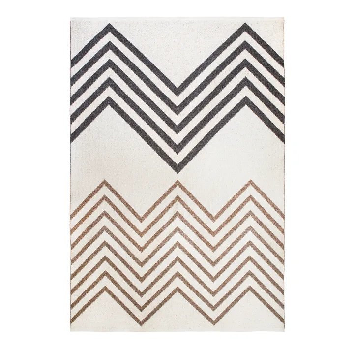 Sapmi plastmatta 170x250 cm - sparkle (svart, koppar) - Brita Sweden