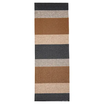 Seasons matta cacao (brun-svart) - 70x150 cm - Brita Sweden