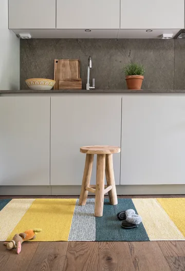 Seasons plastmatta 70x150 cm - sunny (gul, grön) - Brita Sweden