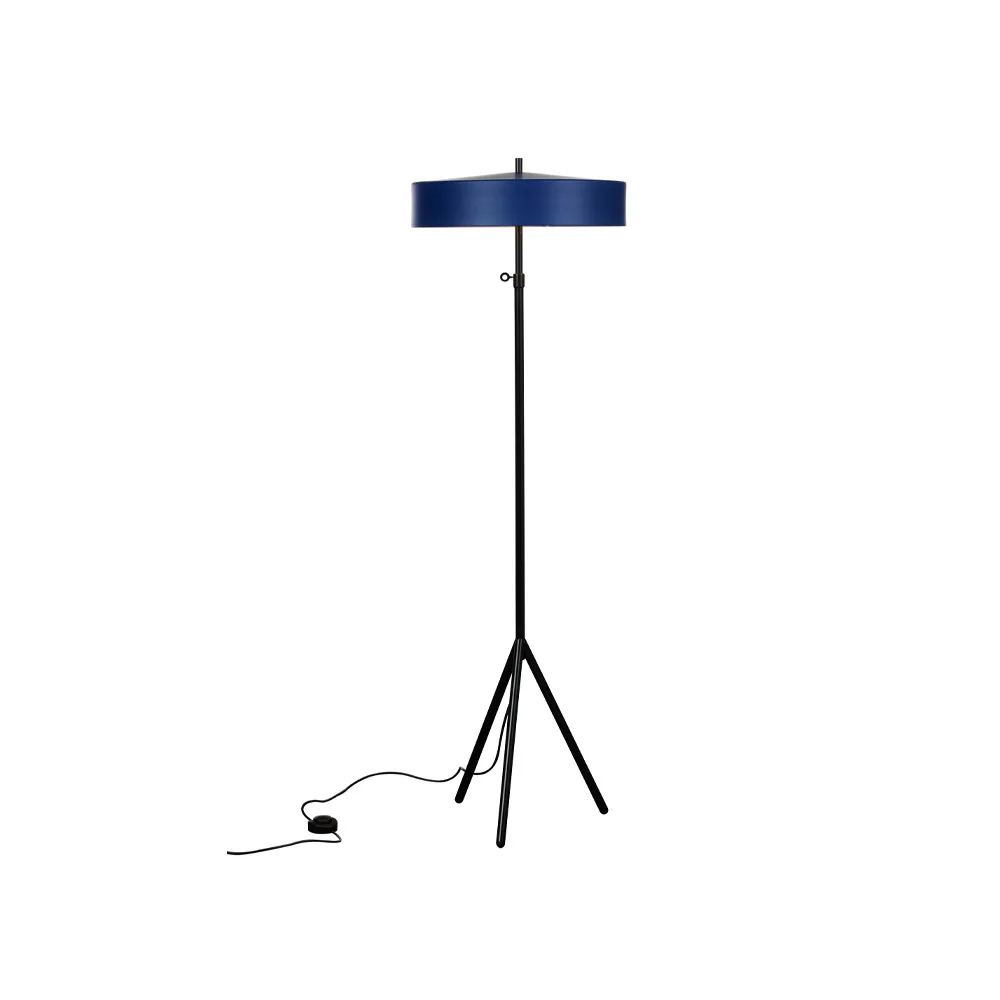 Cymbal golvlampa, blå matt Bsweden