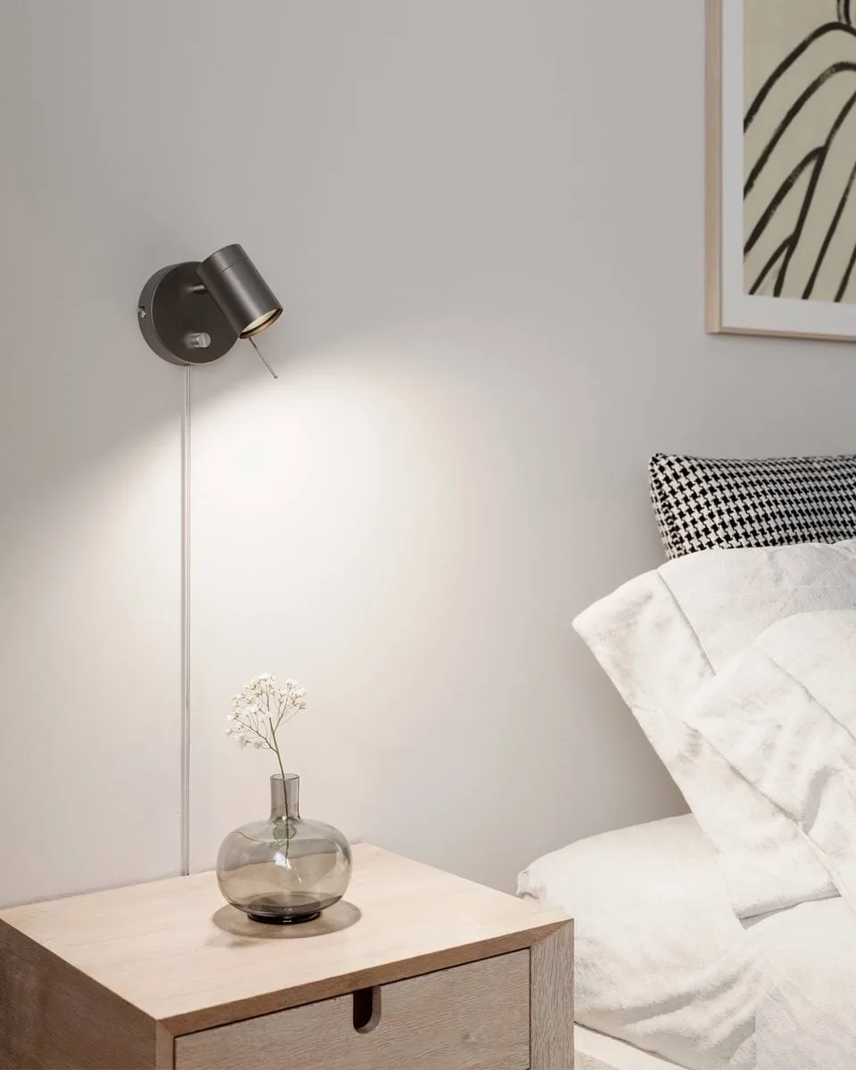Correct vägglampa, Stålgrå By Rydéns