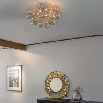 Gross plafond Ø 50 cm - amber - By Rydéns