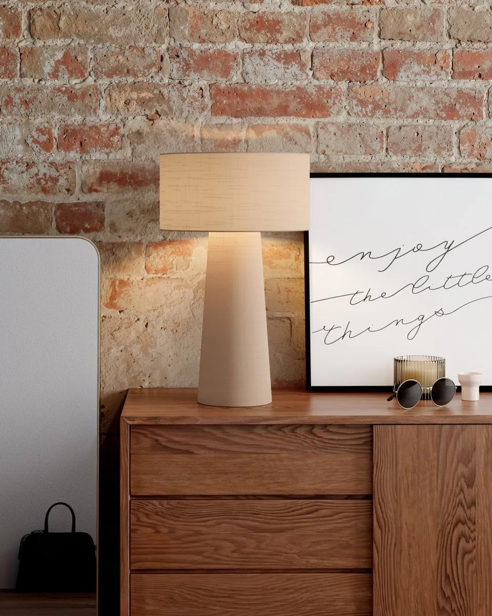 Linum bordslampa, Beige, 50 cm By Rydéns