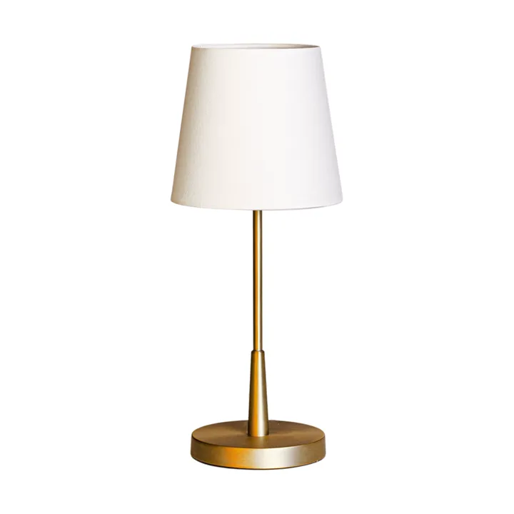 Lumi bordslampa 48,5 cm - Guld-vit - By Rydéns