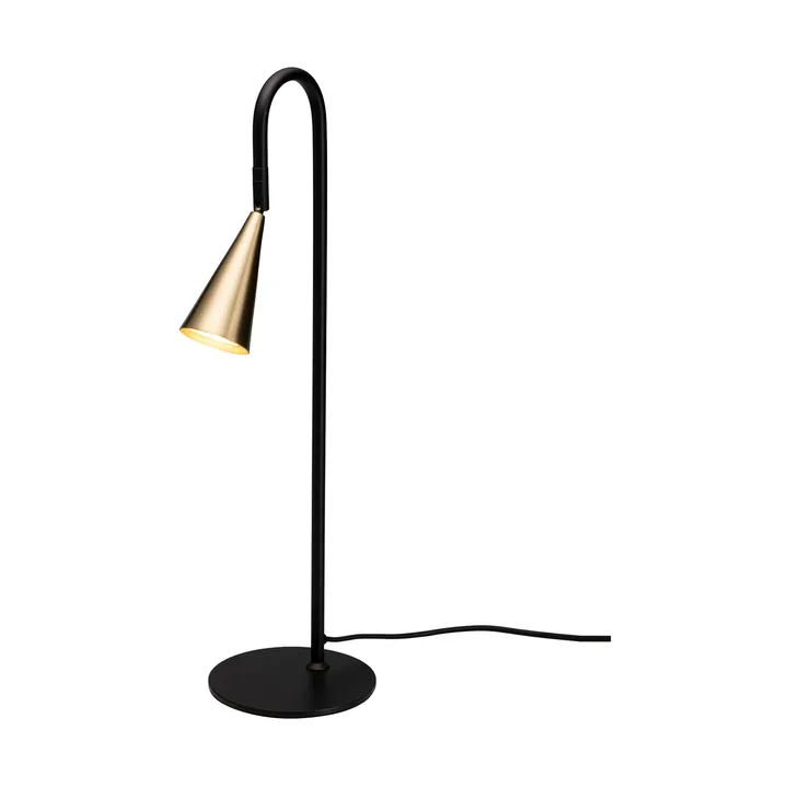 Spline bordslampa - Svart-mässing, 55 cm - By Rydéns