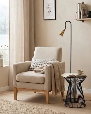 Spline golvlampa - Svart-mässing, 140 cm - By Rydéns