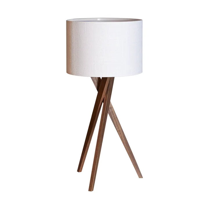Vega bordslampa 55 cm - Valnöt-vit - By Rydéns
