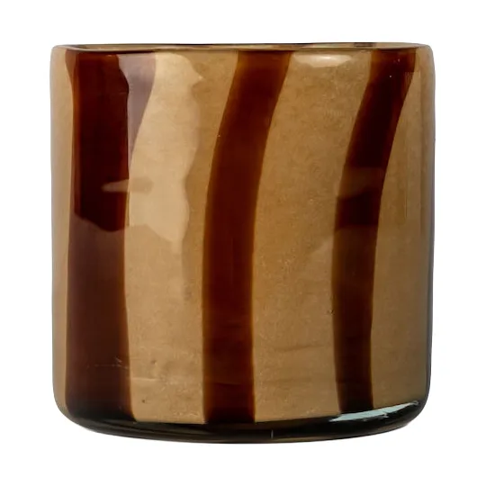 Calore ljuslykta XS Ø10 cm - Brown-beige - Byon