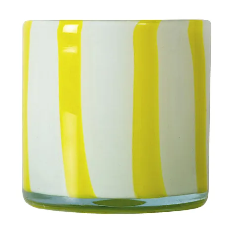 Calore ljuslykta XS Ø10 cm - Yellow-white - Byon