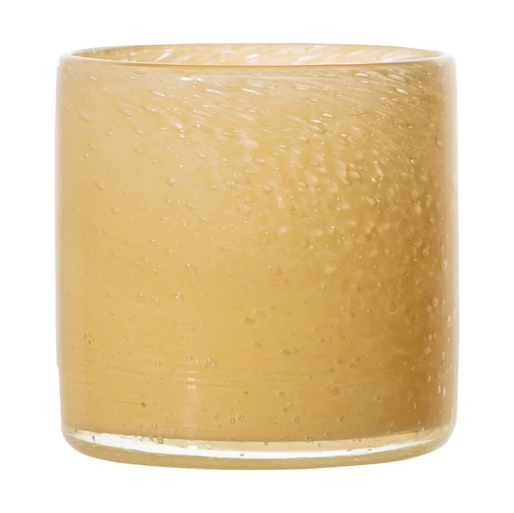 Calore ljuslykta XS Ø10 cm - Yellow - Byon