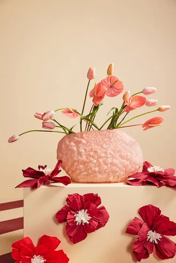 Corallo vas L 15x45 cm - Rosa - Byon