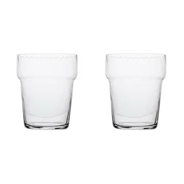 Opacity dricksglas 30 cl 2-pack - Klar - Byon