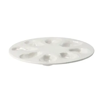 Oyster tallrik Ø27 cm - Vit - Byon