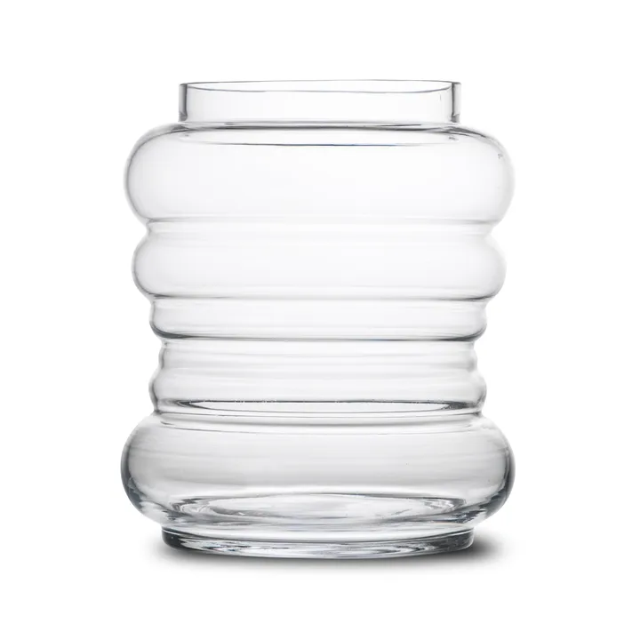 Trixibelle vas 20 cm - Transparent - Byon