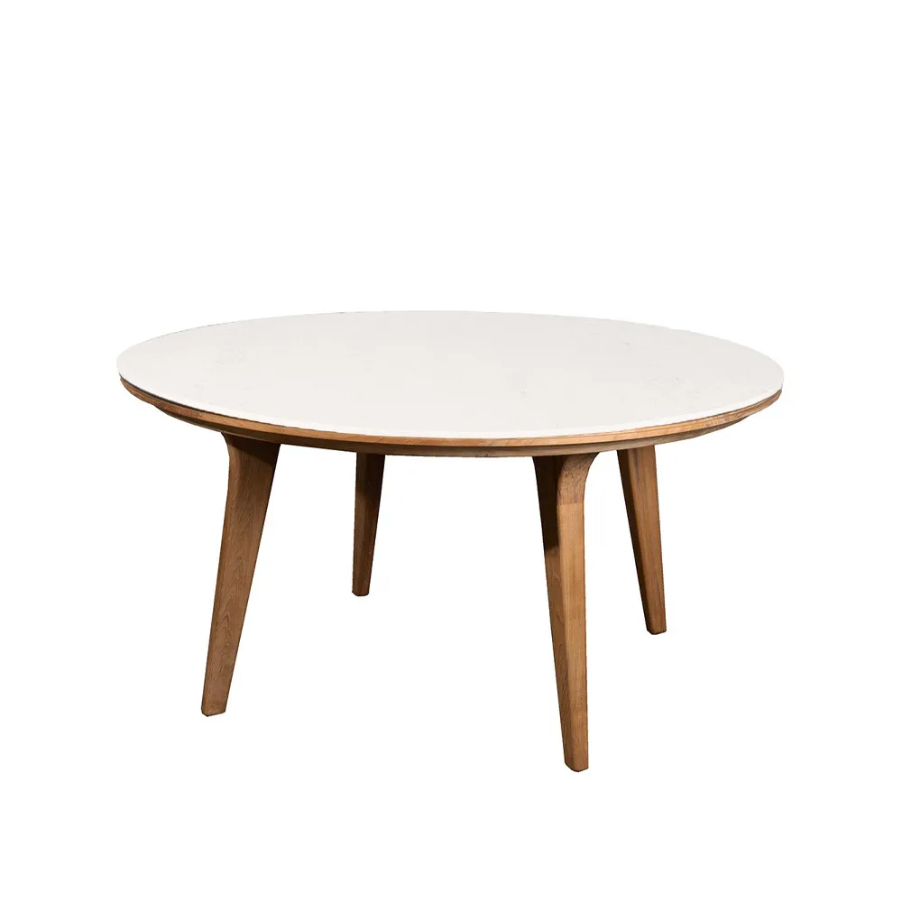 Aspect matbord runt, Travertine Cane-line
