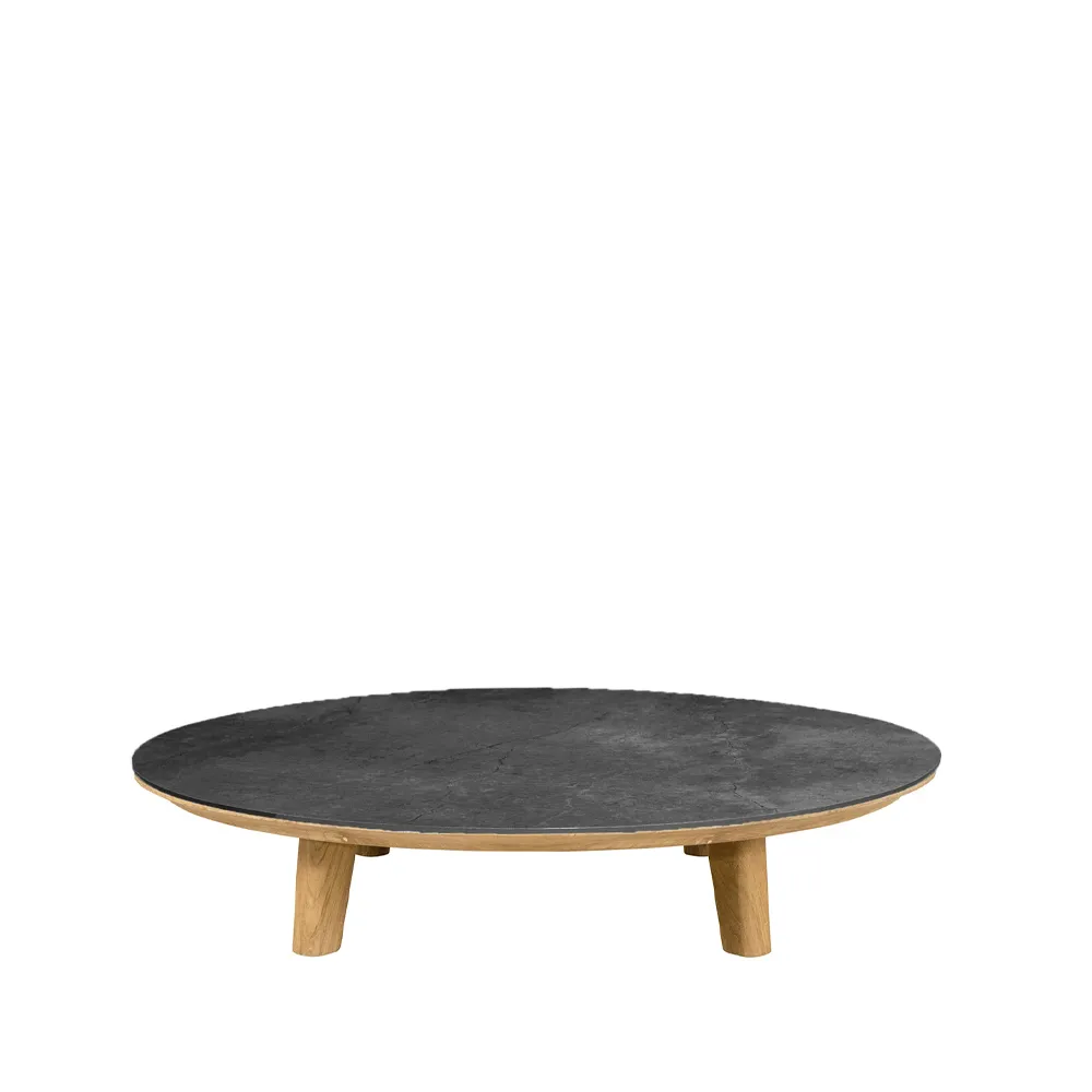 Aspect soffbord, Fossil black-teak, ceramic Cane-line