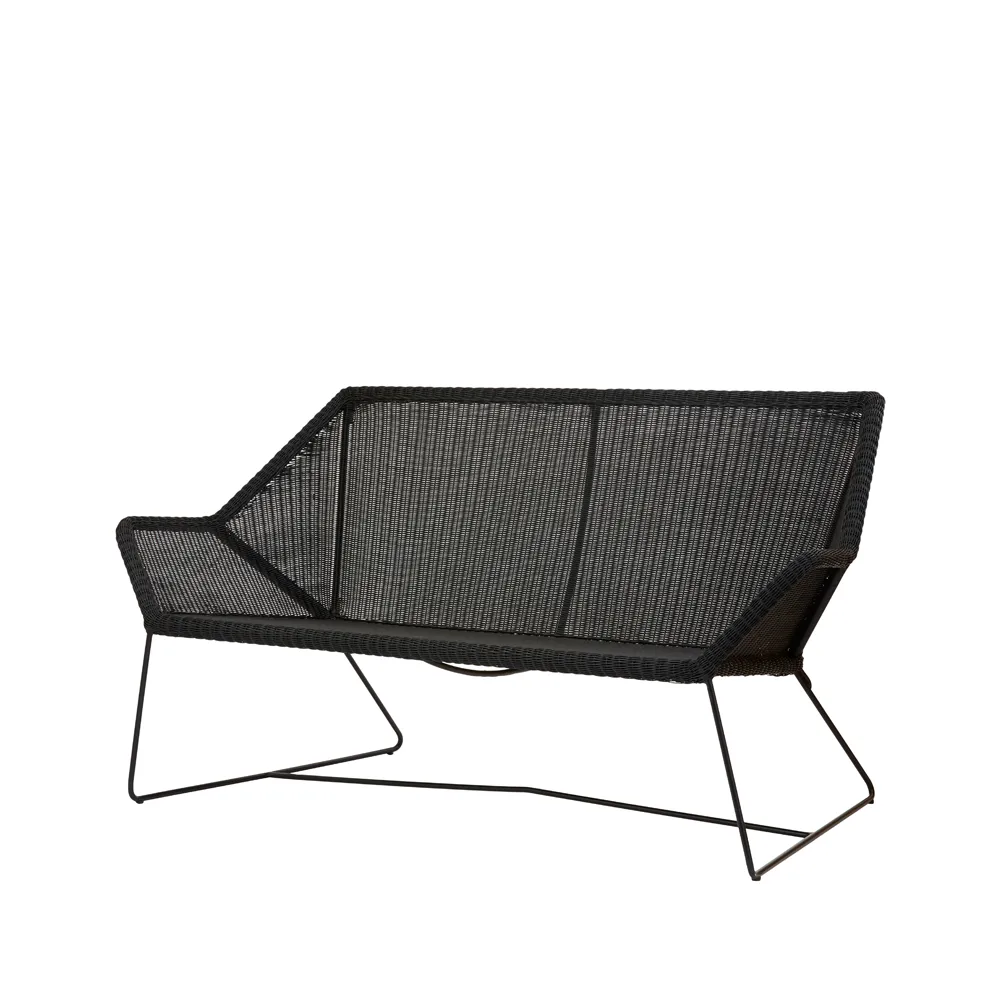 Breeze soffa 2-sits weave, Black Cane-line