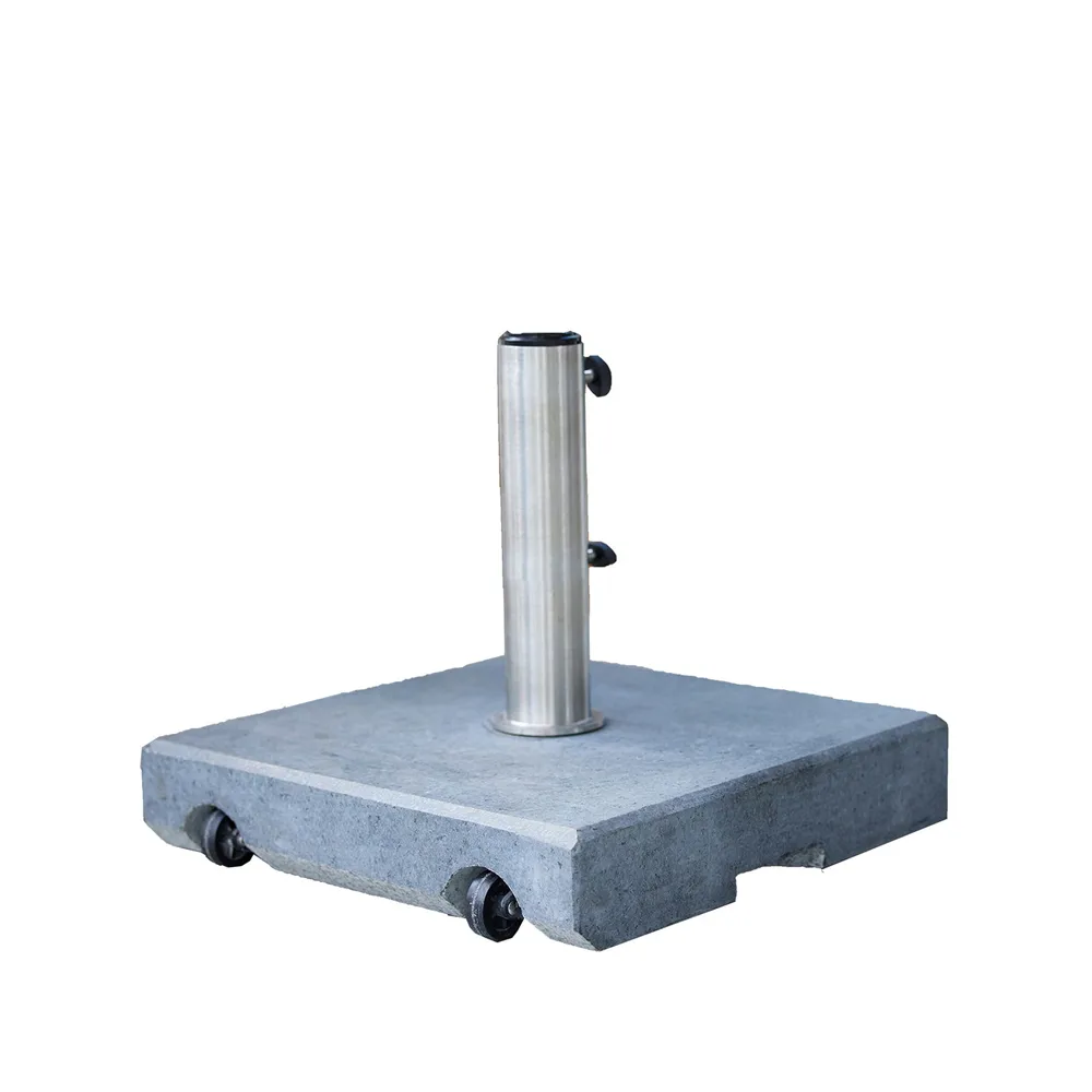 Cane-line parasollfot med hjul 50 kg, Granit Cane-line