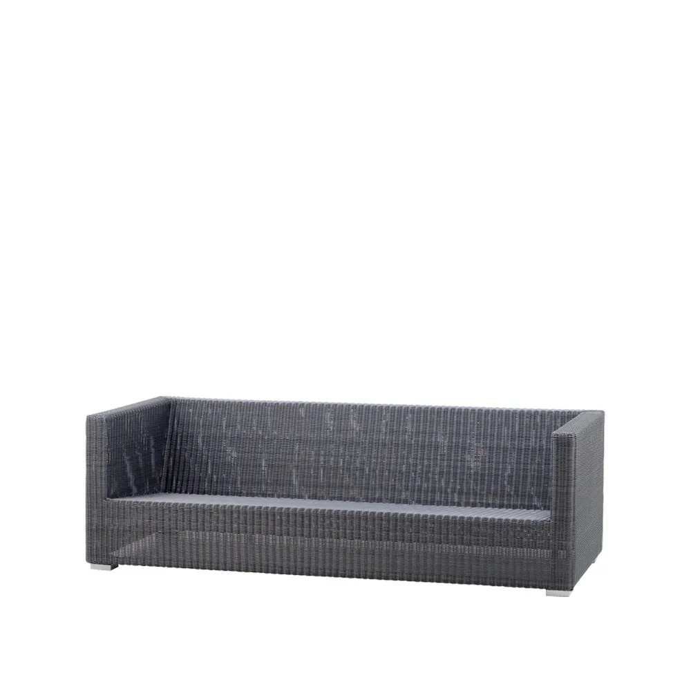 Chester soffa, 3-sits graphite Cane-line