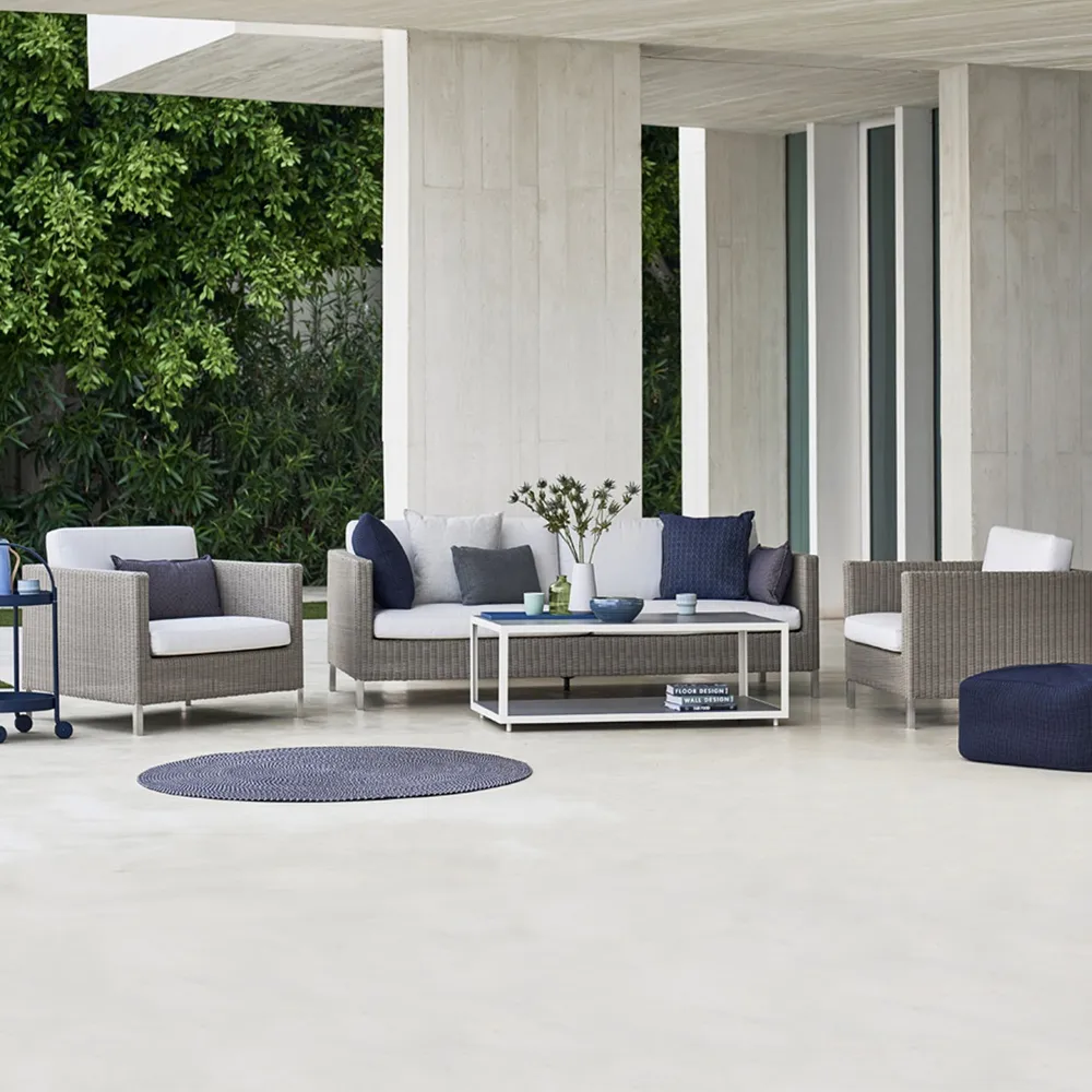 Connect soffa 3-sits, Taupe Cane-line