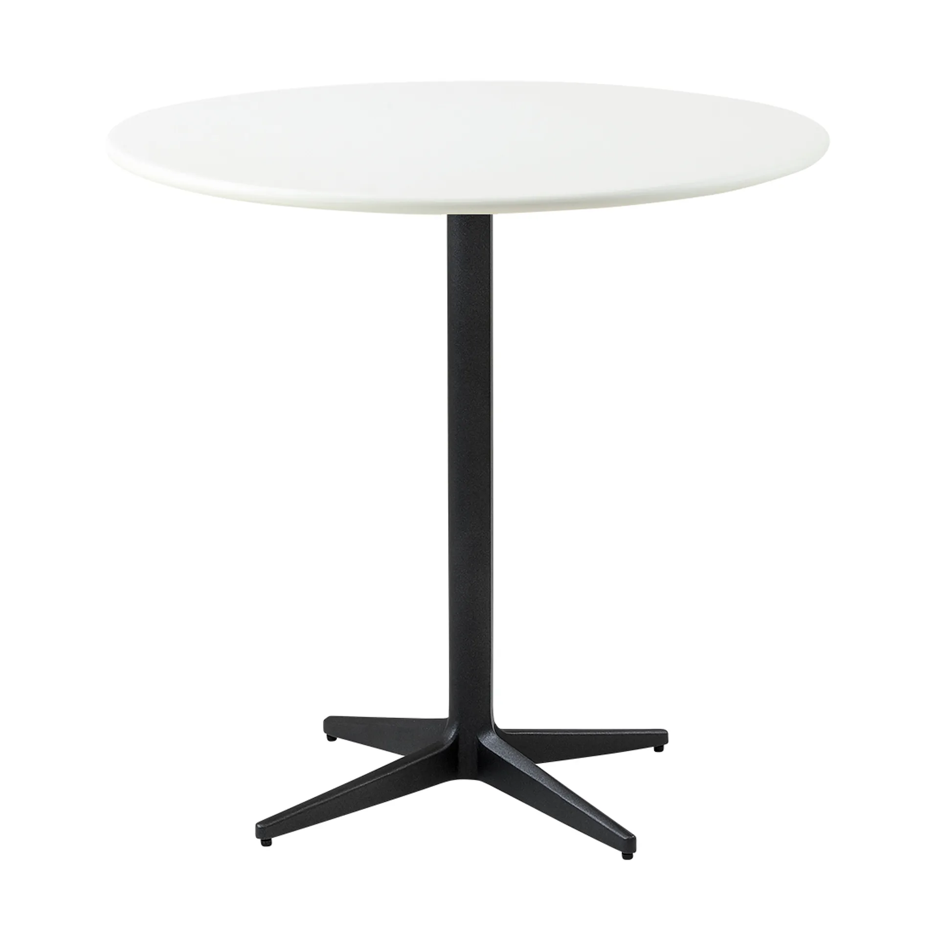 Drop cafébord Ø80 cm, White-lava grey Cane-line