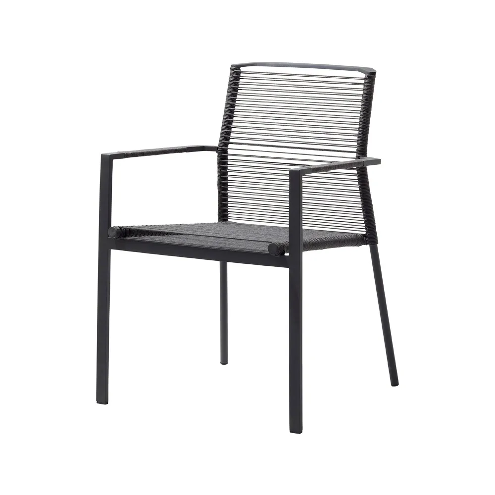 Edge karmstol, Anthracite Cane-line