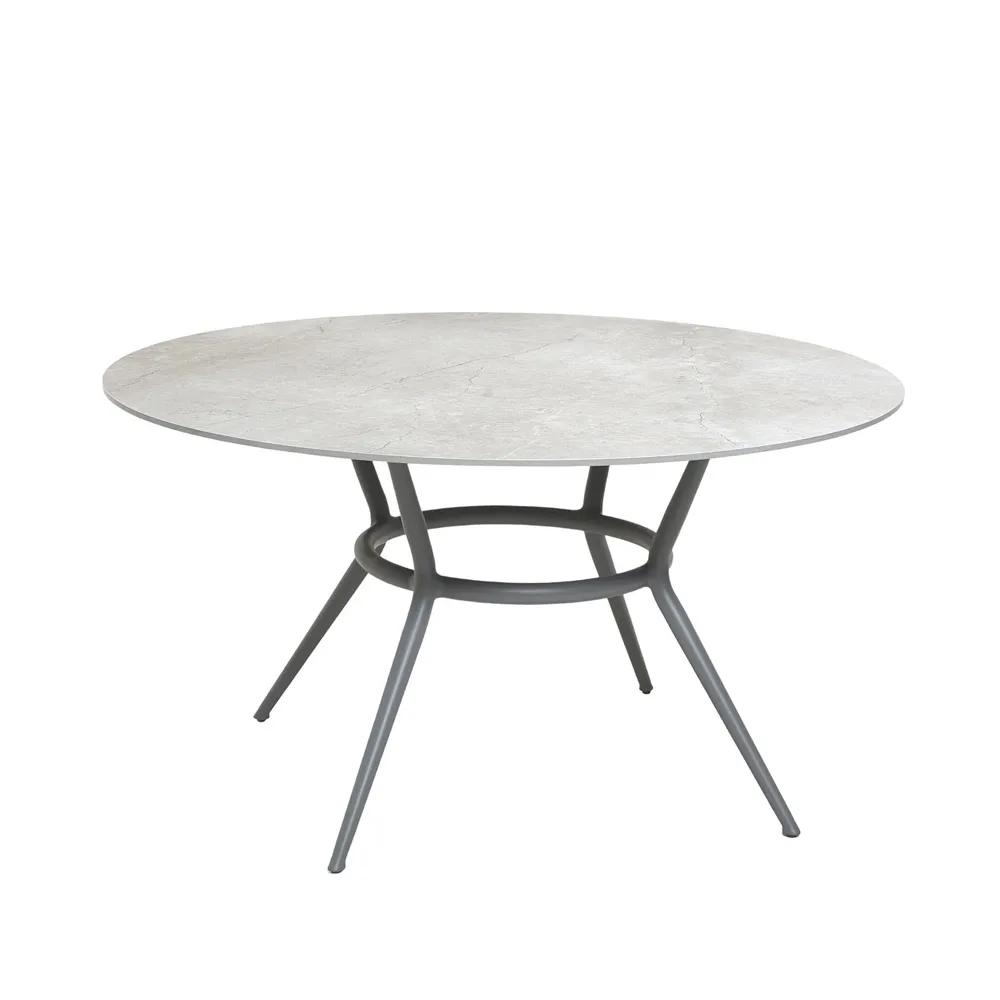 Joy matbord runt, Fossil grey-ljusgrå Ø144 cm Cane-line