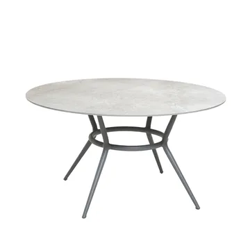 Joy matbord runt - Fossil grey-ljusgrå Ø144 cm - Cane-line
