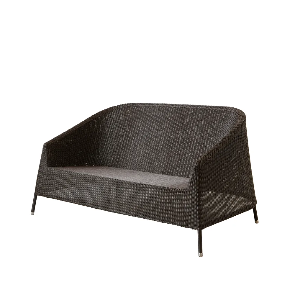 Kingston loungesoffa 2-sits, Mocca Cane-line