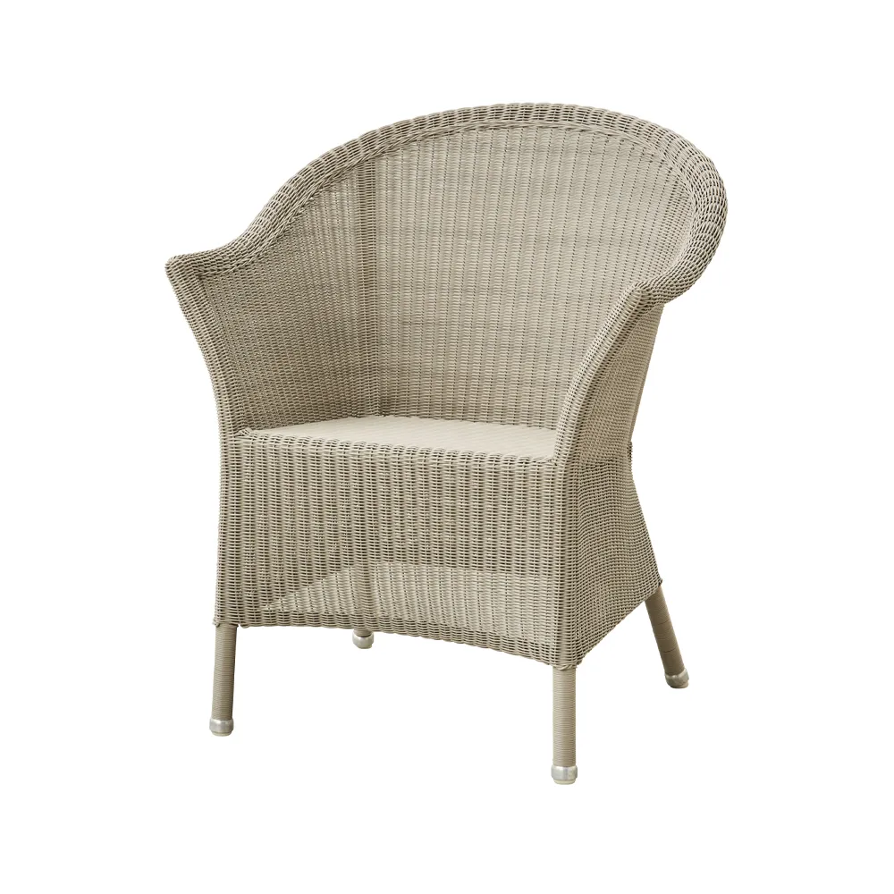 Lansing karmstol weave, Taupe Cane-line