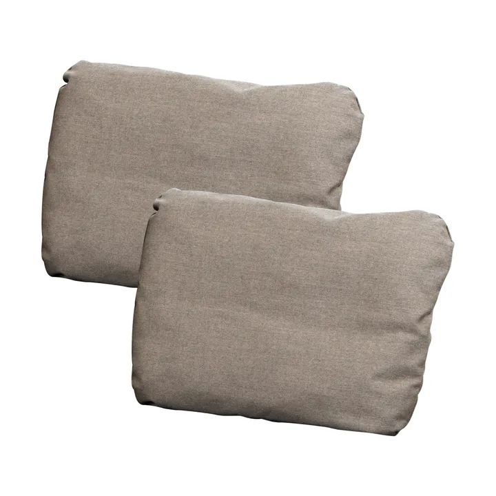 Lansing ryggdyna till soffa 2-pack - Cane-line Natté taupe - Cane-line