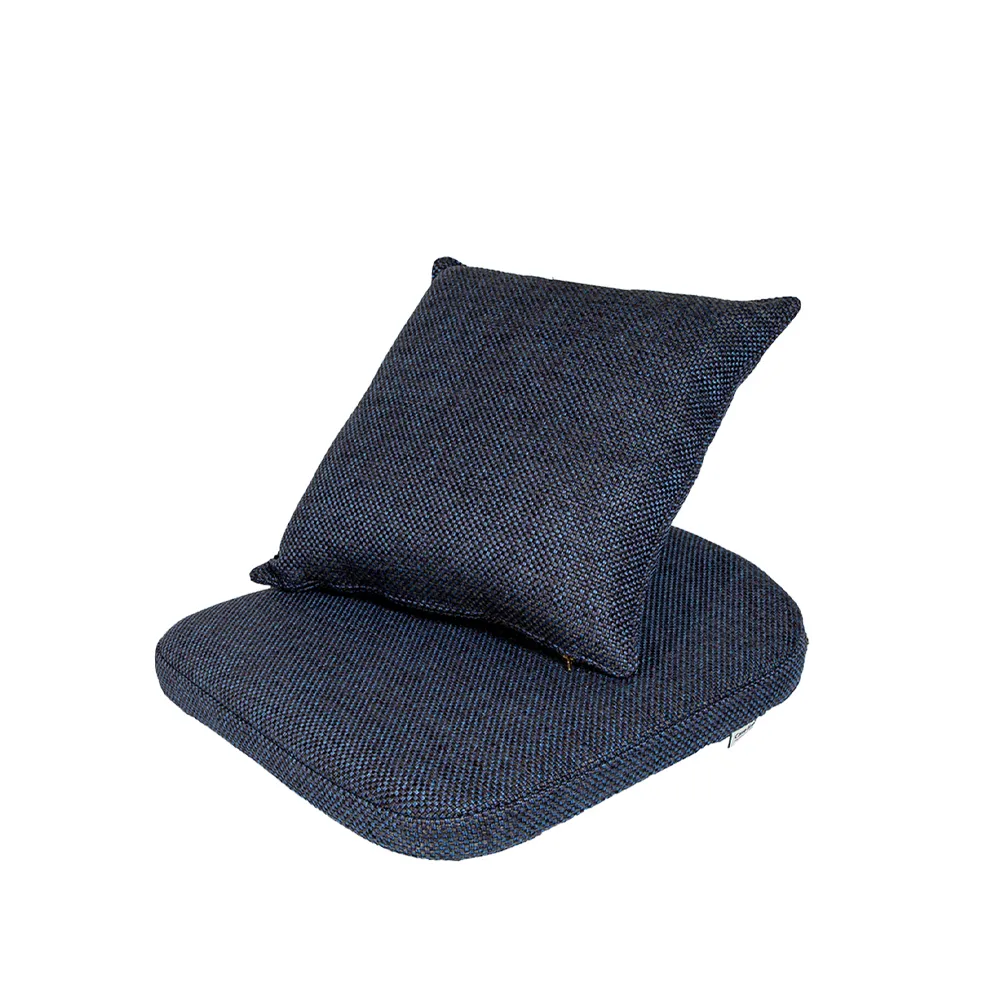 Moments stol dynset, Cane-Line limit dark blue Cane-line