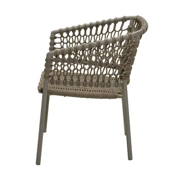 Ocean karmstol soft rope - Taupe - Cane-line