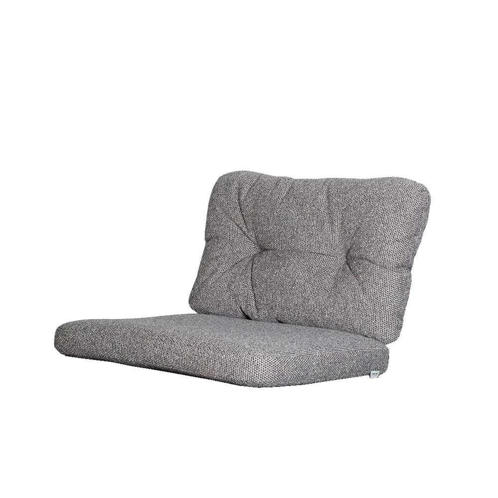Ocean loungefåtöljdyna, Cane-Line wove dark grey Cane-line