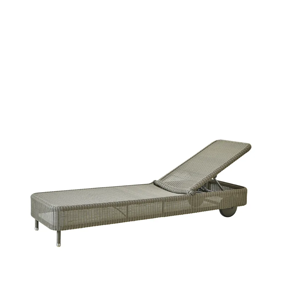 Presley solsäng weave, Taupe Cane-line