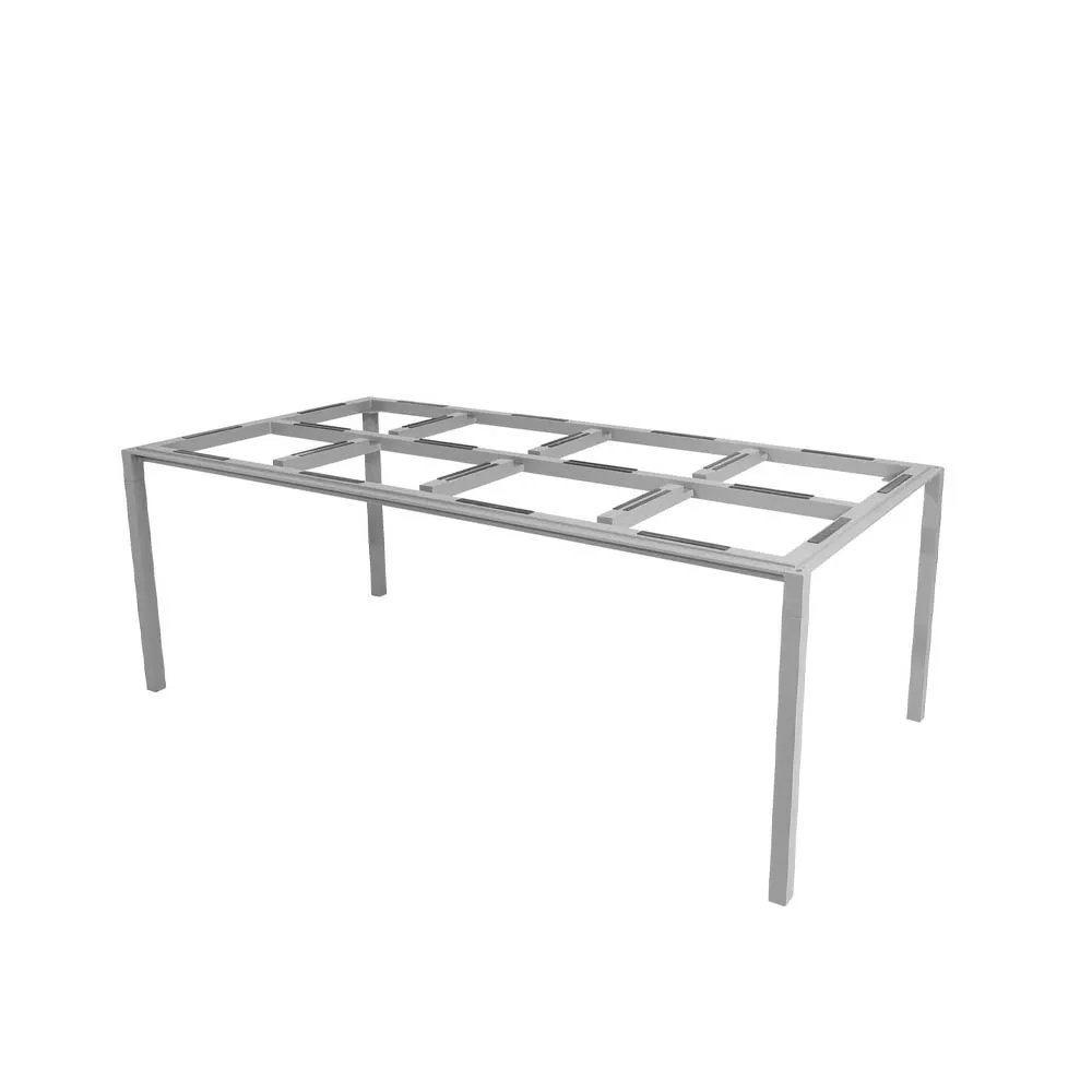 Pure bordsunderrede 200x100x73 cm, Light grey Cane-line