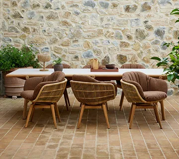 Stay stol swivel - Natural (Weave) - Cane-line