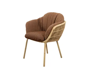 Stay stolsdyna set - Umber brown (Rise) - Cane-line