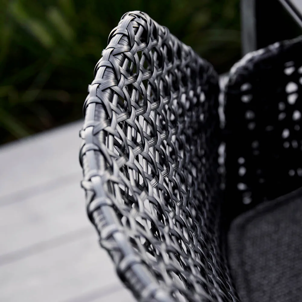 Vibe stol, Black/anthracite Cane-line