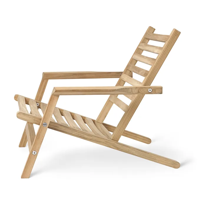 AH603 däckstol - Obehandlad teak - Carl Hansen & Søn