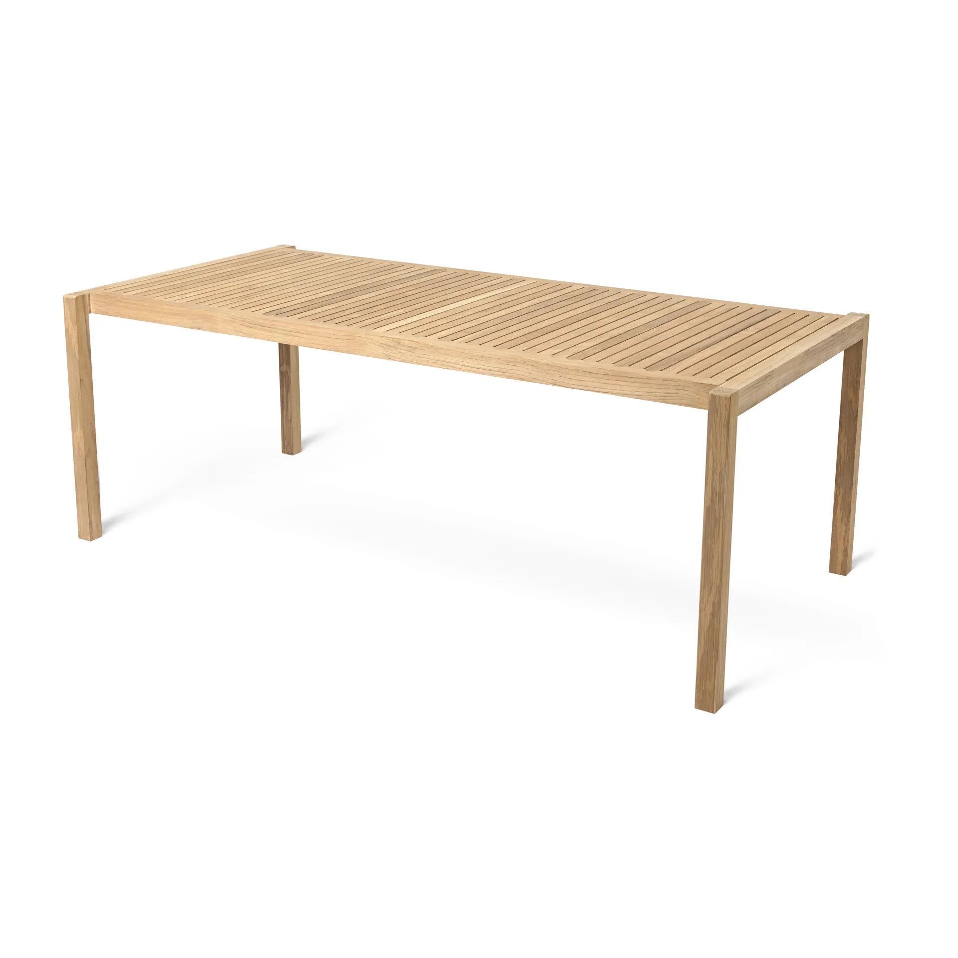 AH901 matbord 203x100 cm, Obehandlad teak Carl Hansen & Søn