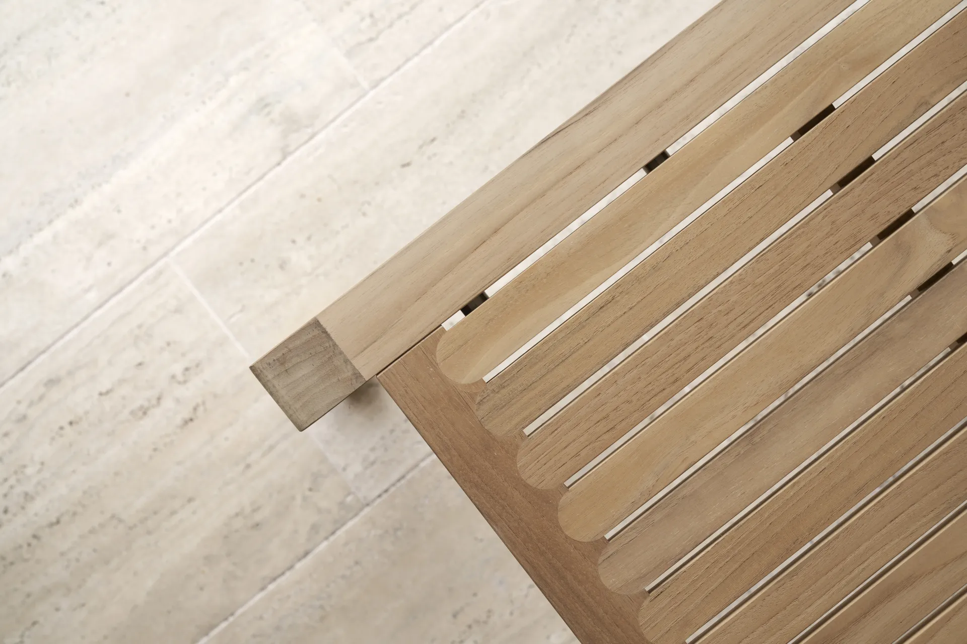 AH901 matbord 203x100 cm, Obehandlad teak Carl Hansen & Søn