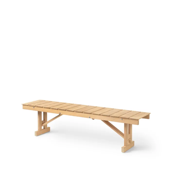 BM1871 bänk - Obehandlad teak - Carl Hansen & Søn