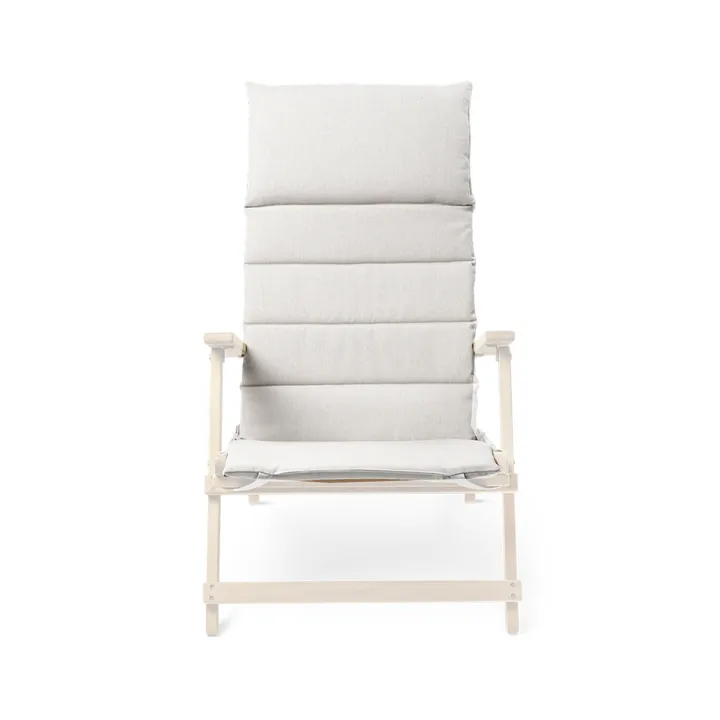 BM5568 däckstolsdyna - tyg heritagepapyrus 18006 vit - Carl Hansen & Søn