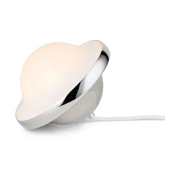 Bubi-lampan bordslampa - Chrome, 18,5x16,5 cm - Carl Hansen & Søn