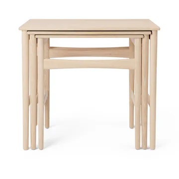 CH004 nesting tables satsbord - Oljad ek - Carl Hansen & Søn