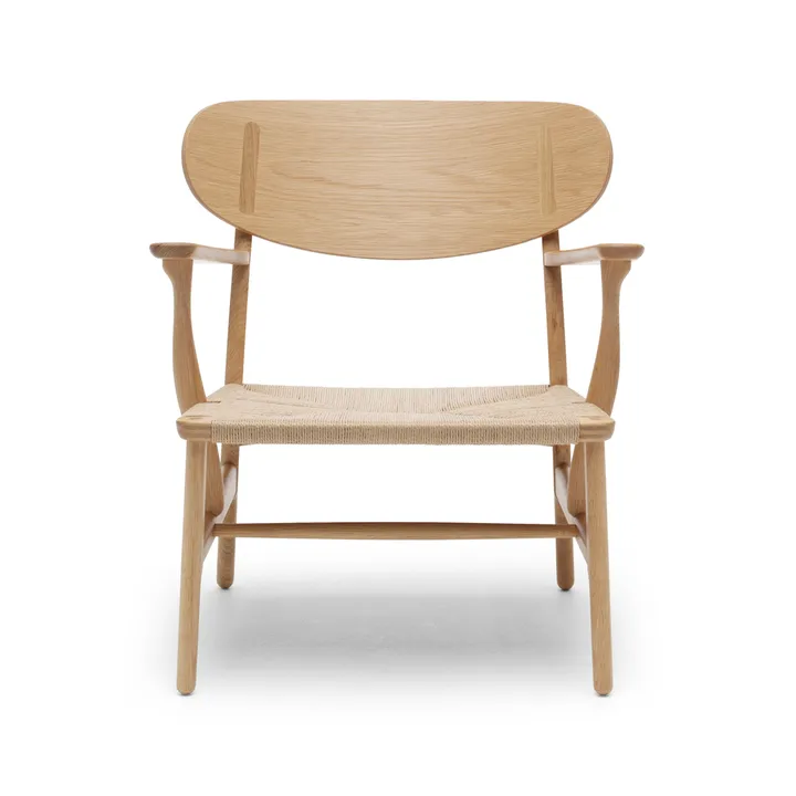 CH22 fåtölj - Såpad ek-naturflätad - Carl Hansen & Søn