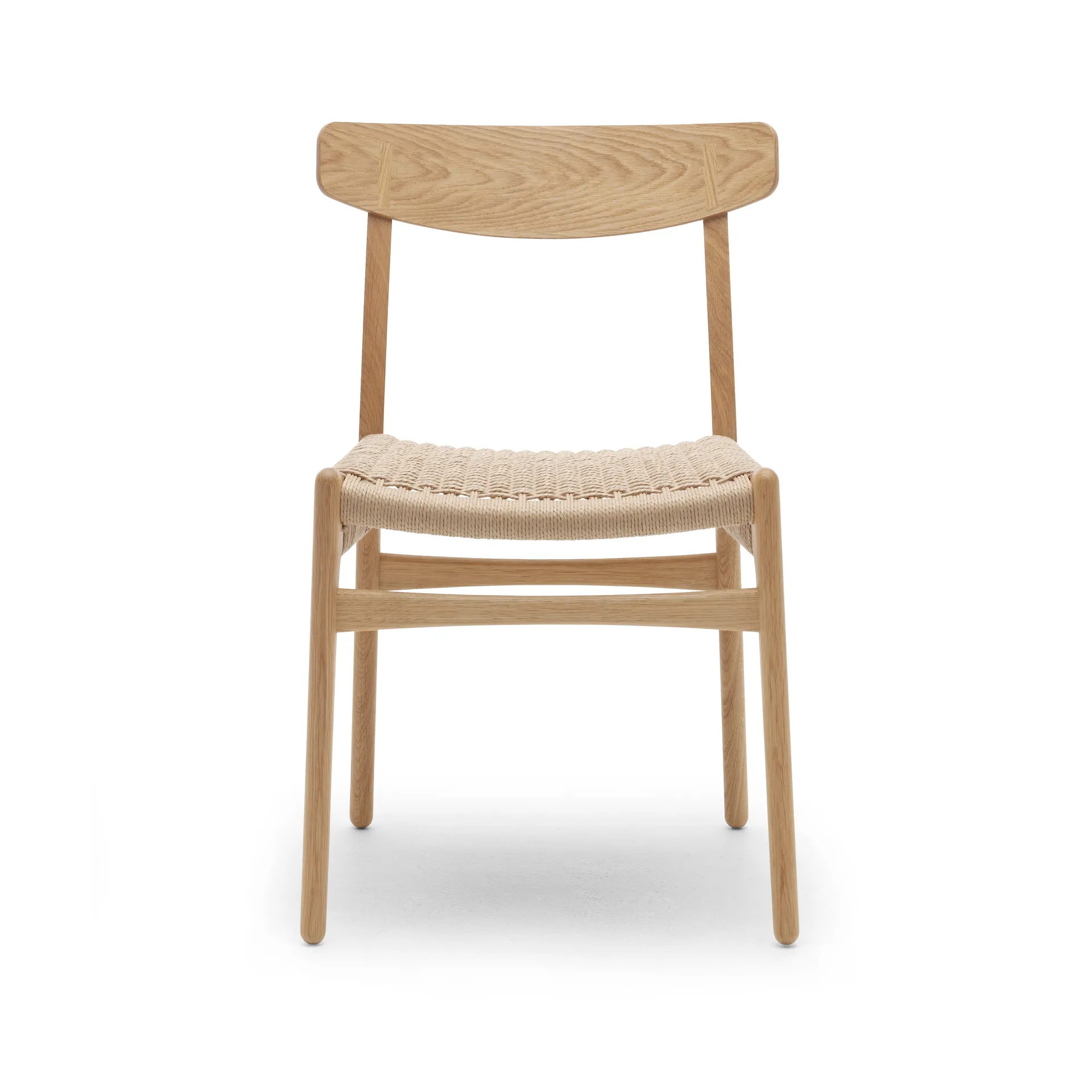 CH23 stol, Oljad ek-naturflätad Carl Hansen & Søn