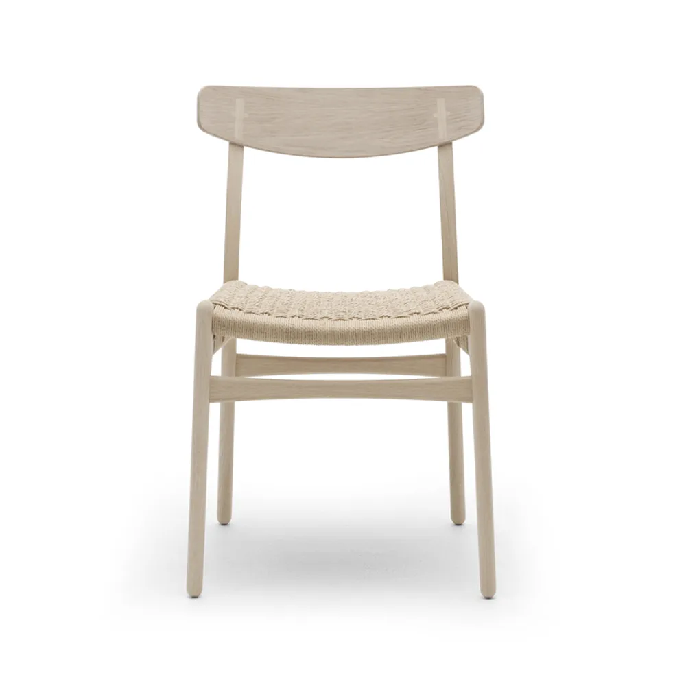 CH23 stol, Såpad ek-naturflätad Carl Hansen & Søn