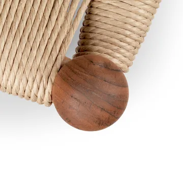 CH24 Y-stol - Oljad teak-naturflätad - Carl Hansen & Søn
